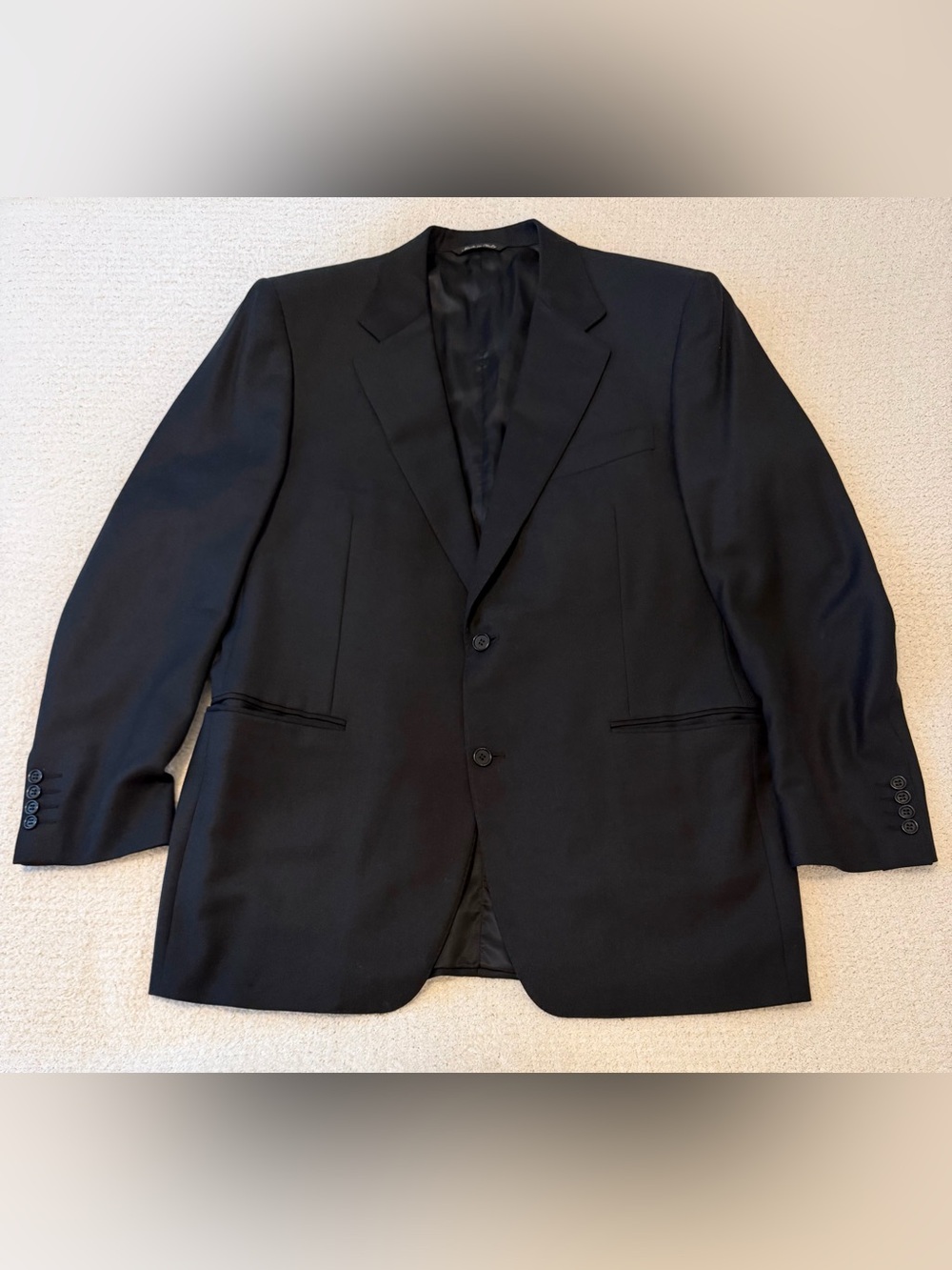 Canali Super 120's Wool Blazer Sport Coat - Charles I Lubins Boutique Size 54R